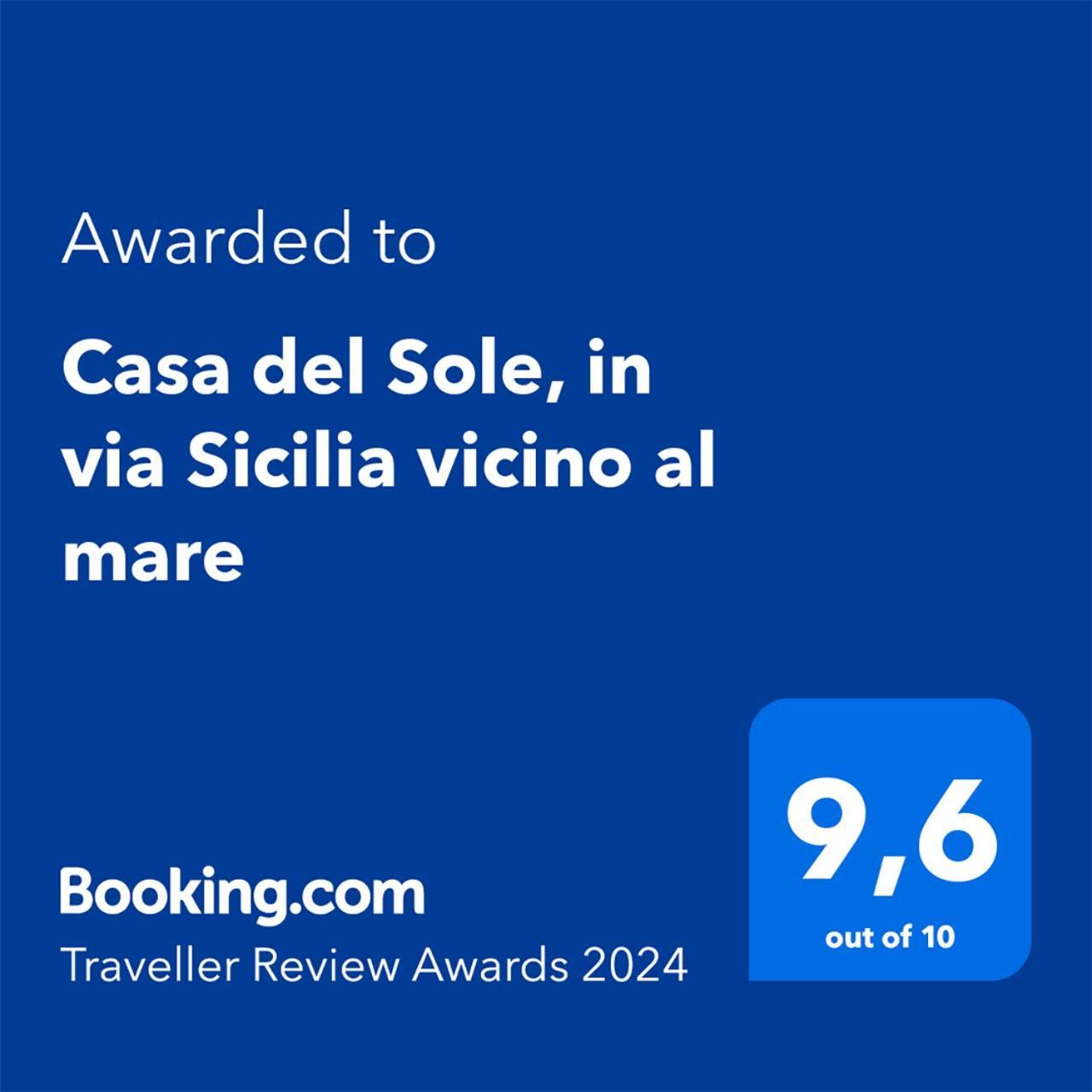 דירות טרצ'ינה Casa Del Sole, In Via Sicilia Vicino Al Mare מראה חיצוני תמונה